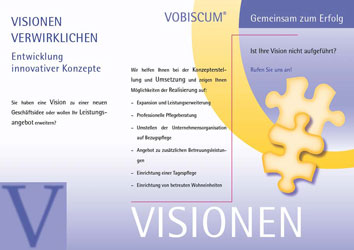 Faltblatt Unternehmensberatung